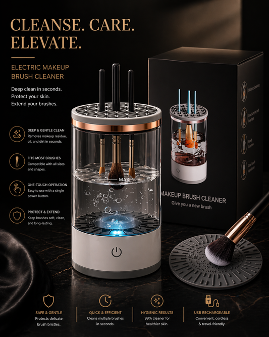 Luxury Makeup Brush Cleane